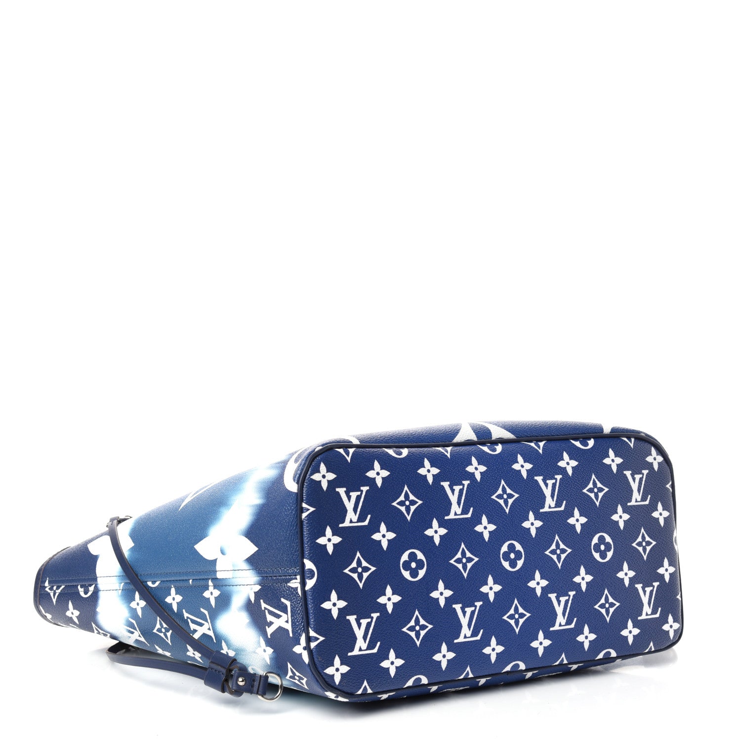 Louis Vuitton Monogram Escale Neverfull MM Blue 5 of 10