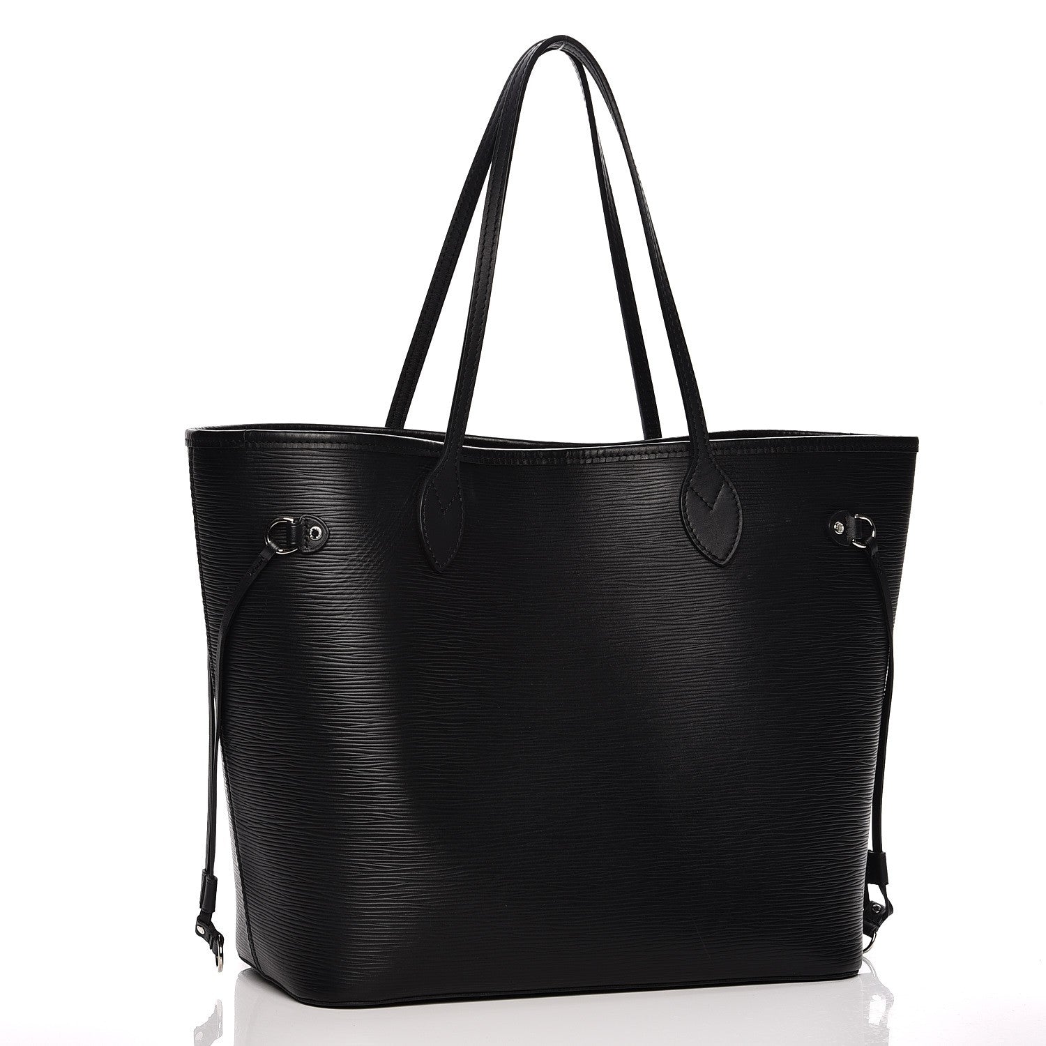 Louis Vuitton Epi Neverfull MM Black 4 of 10