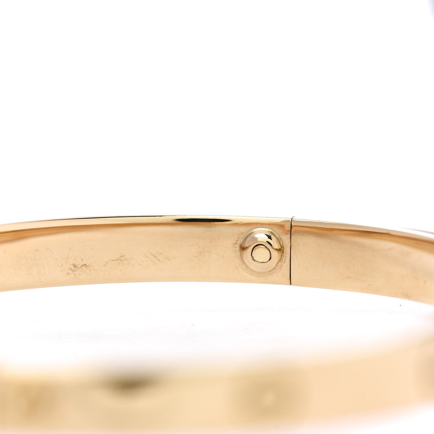 18K Yellow Gold LOVE Bracelet 21