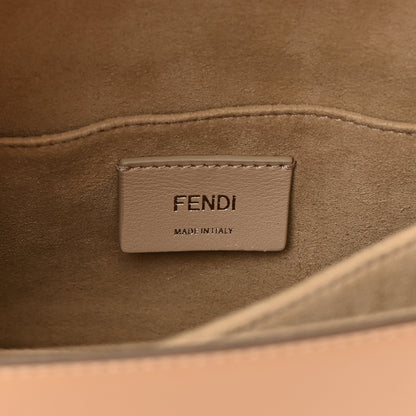 Fendi Vitello Liberty Velvet FF Multicolor Kan I Shoulder Bag Multicolor Cuoio 6 of 14