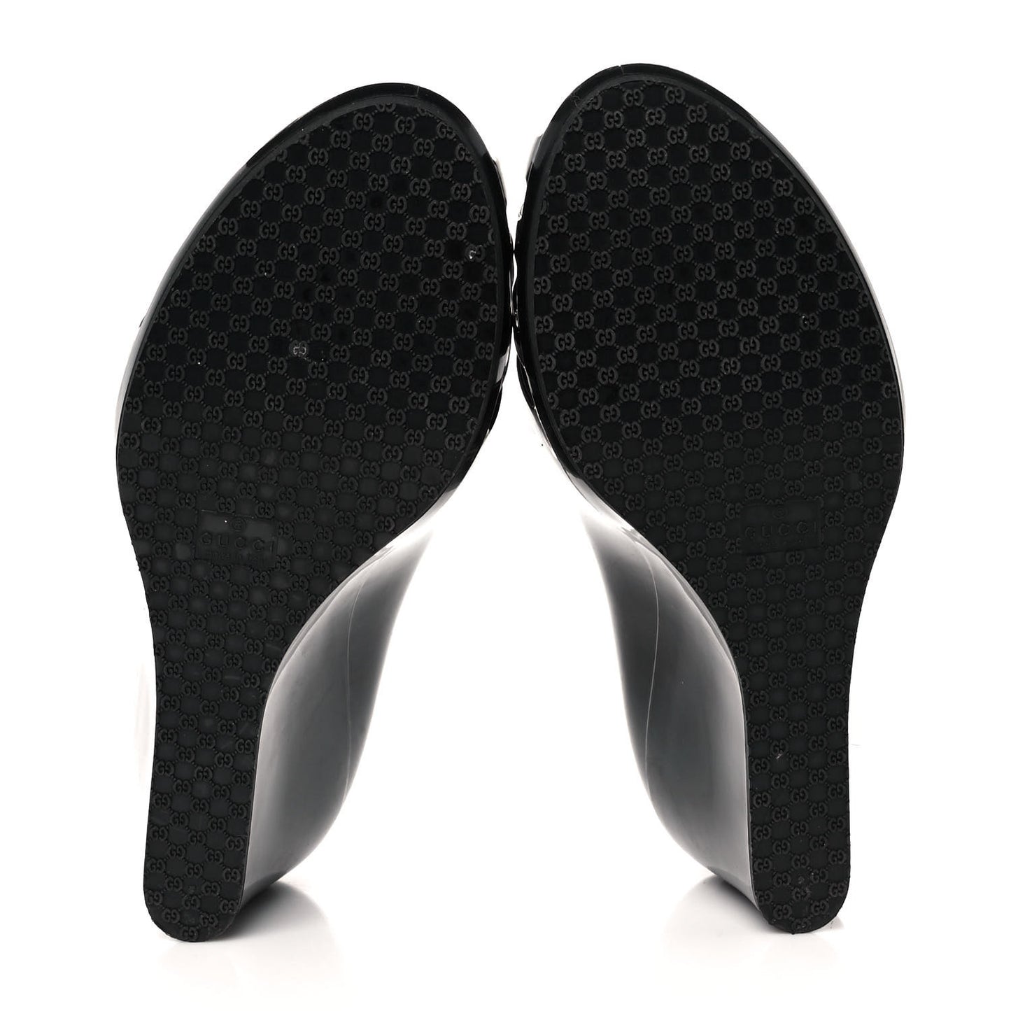 Rubber Jelly Marola Wedges 39 Black