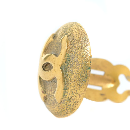 Chanel CC Clip On Earrings Gold 7 of 7