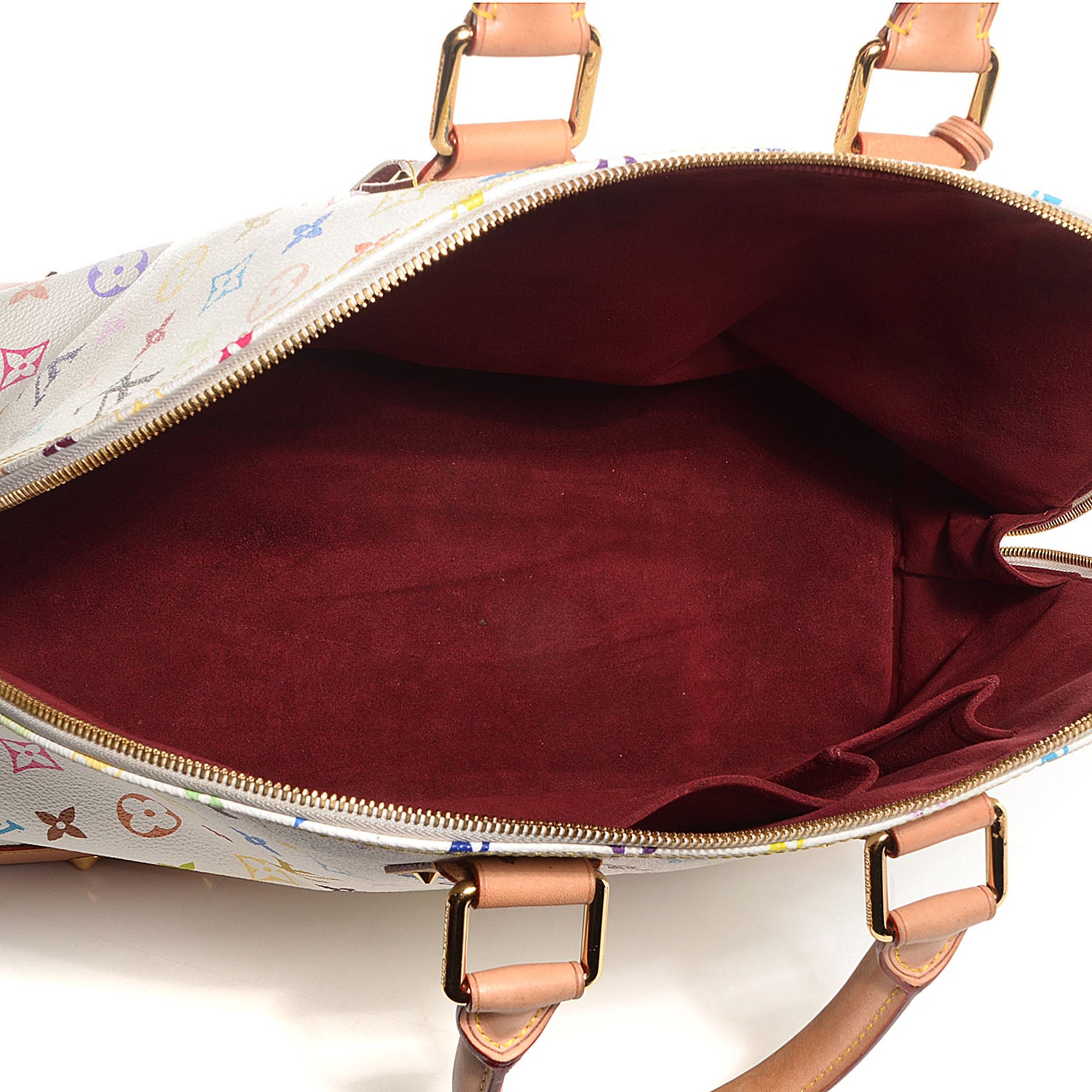 Louis Vuitton Monogram Multicolor Alma GM White 5 of 7