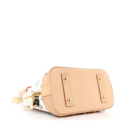 Louis Vuitton LV x TM Monogram Multicolor Alma BB White 4 of 10