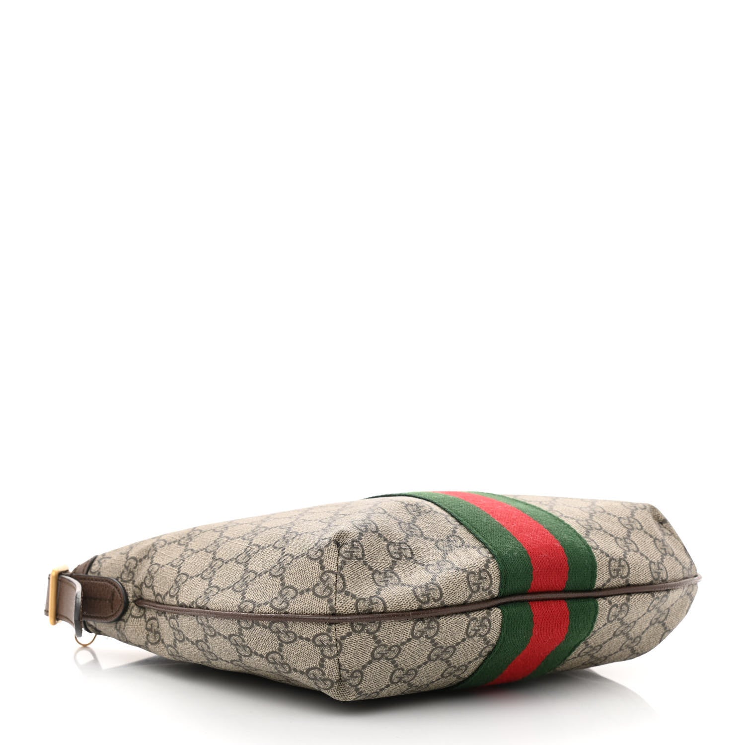 Gucci GG Supreme Monogram Web Small Ophidia Half Moon Hobo Brown 4 of 10