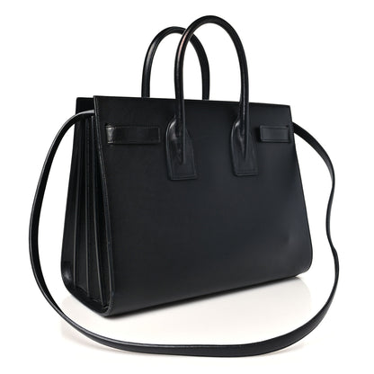 Saint Laurent Calfskin Small Sac De Jour Black 3 of 9