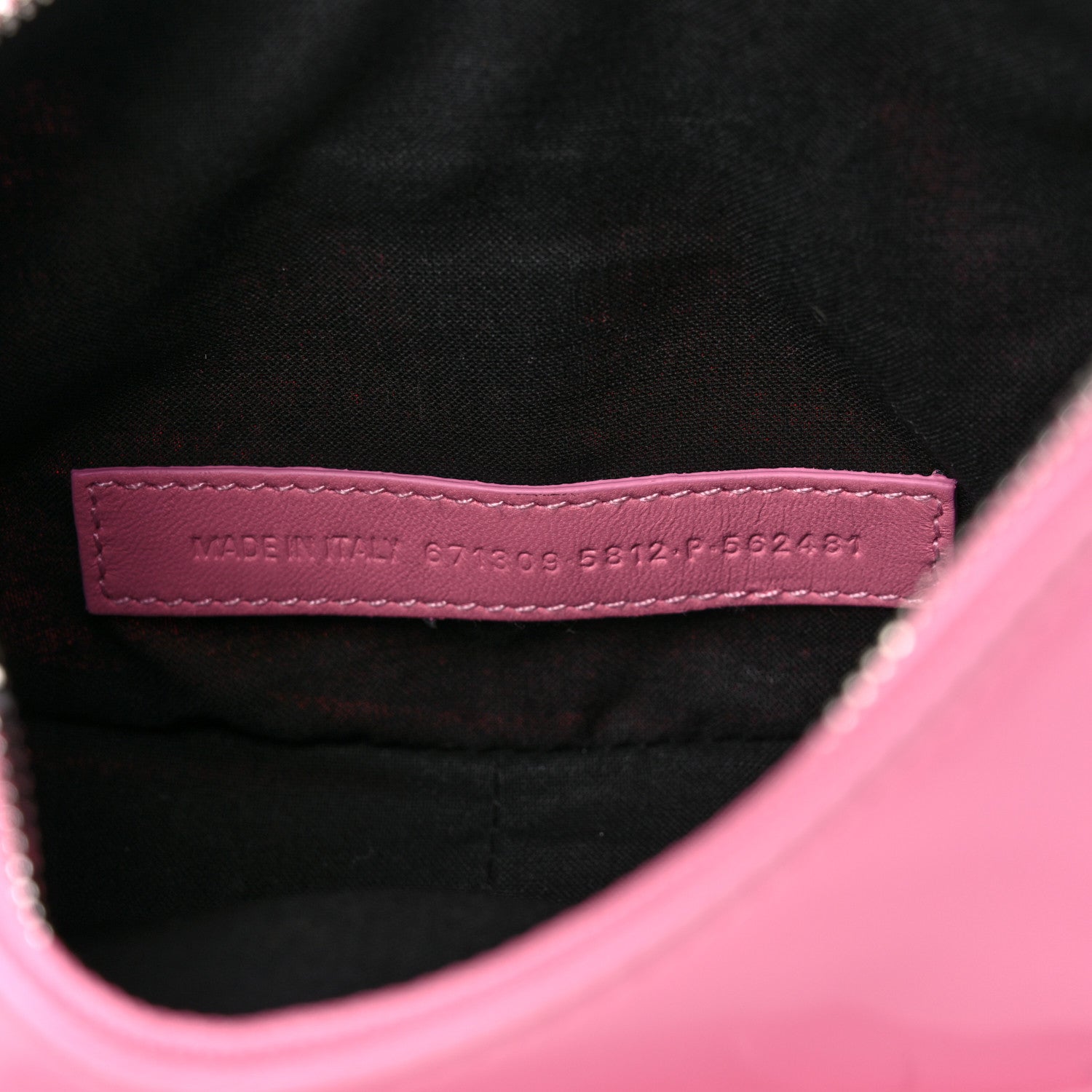 Balenciaga Patent Faux Leather Le Cagole Shoulder Bag XS Sweet Pink 7 of 11