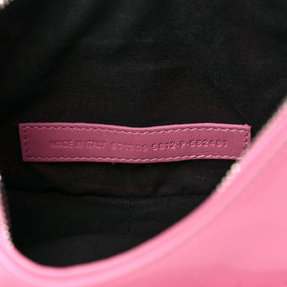 Balenciaga Patent Faux Leather Le Cagole Shoulder Bag XS Sweet Pink 7 of 11