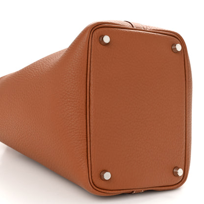 Hermes Taurillon Clemence Picotin Lock 18 PM Gold 9 of 11