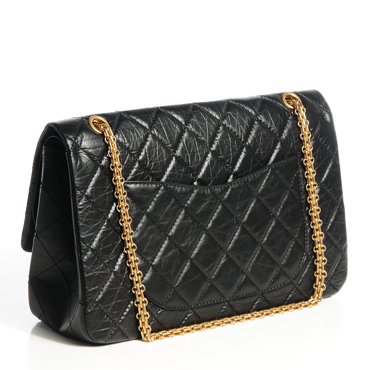 Chanel Aged Calfskin Quilted 2.55 Reissue 227 Flap Black 3 of 10