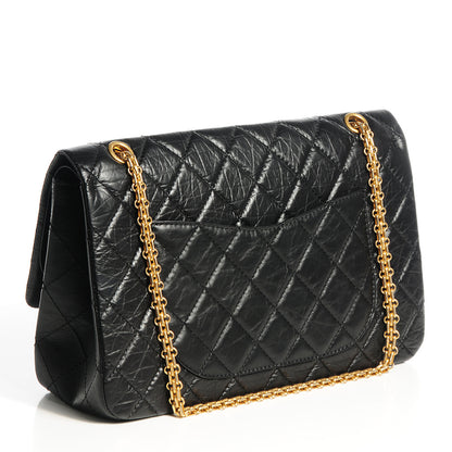 Chanel Aged Calfskin Quilted 2.55 Reissue 227 Flap Black 3 of 10