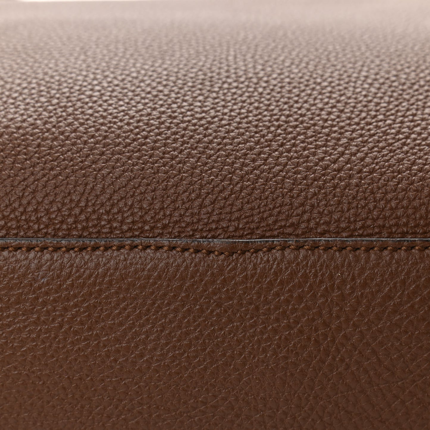 Soft Grained Calfskin Large Jackie Hobo Nut Brown
