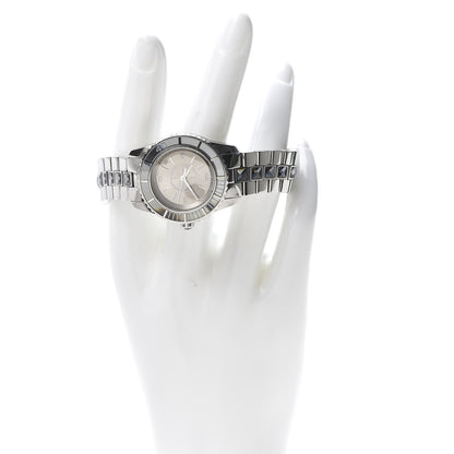 Christian Dior Stainless Steel Sapphire 29mm Christal Quartz Watch Gilt 2 of 6