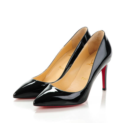 Christian Louboutin Patent Pigalle 100 Pumps 36 Black 3 of 7