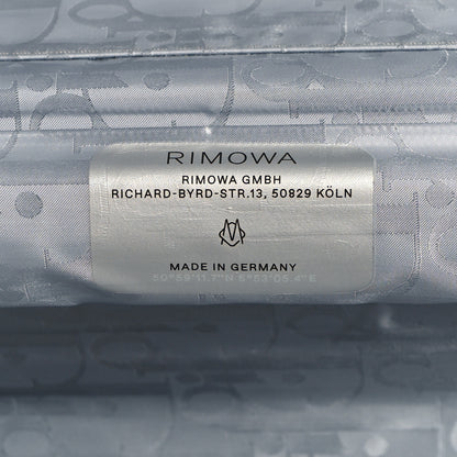 Christian Dior X RIMOWA Aluminum Gradient Cabin Luggage Silver 5 of 15