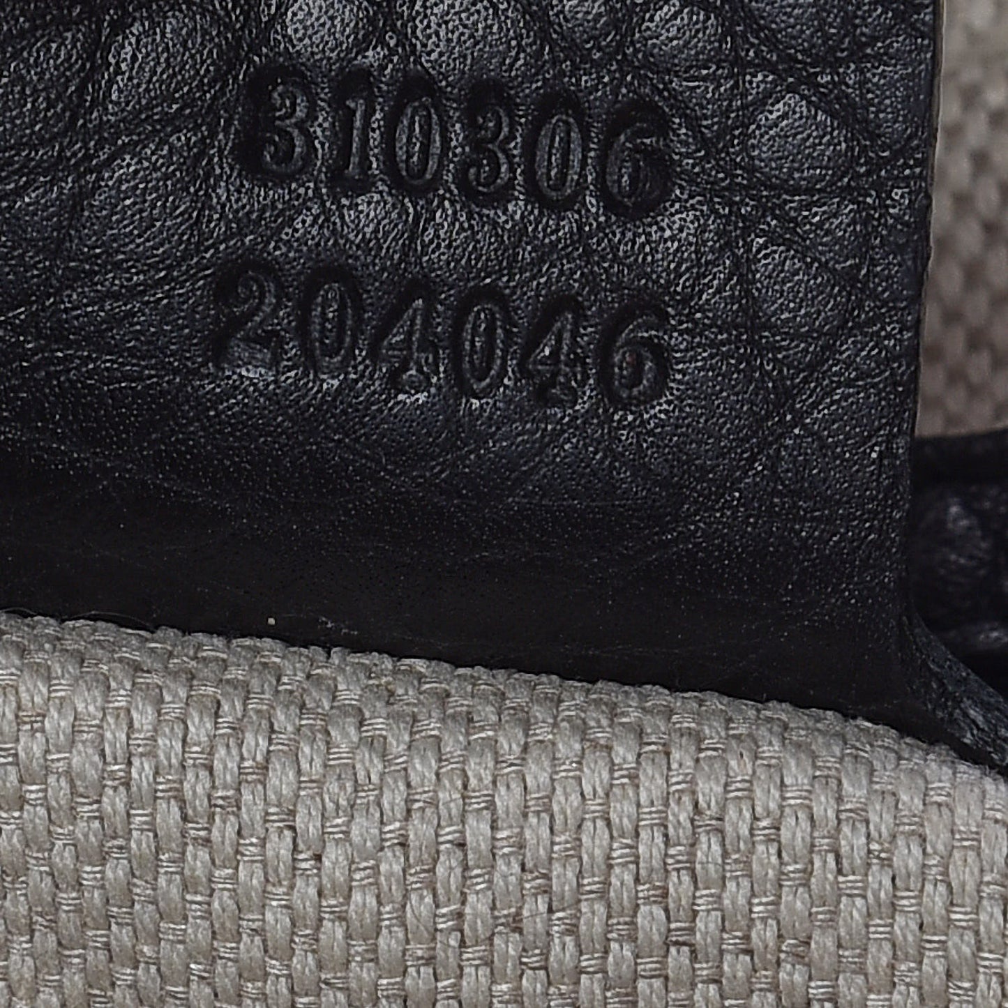Pebbled Calfskin Large Soho Chain Shoulder Bag Black