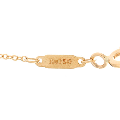 Tiffany 18K Yellow Gold Small T Smile Pendant Necklace 4 of 4