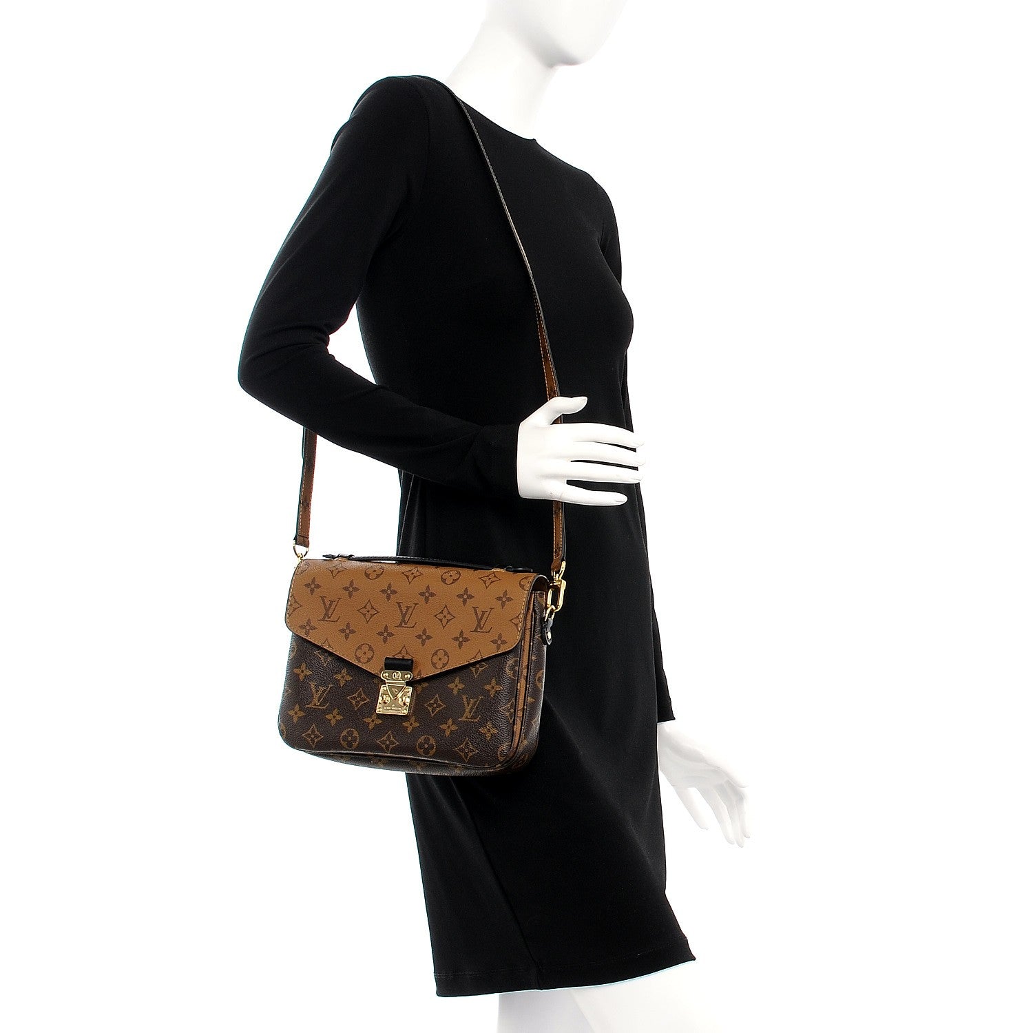 Louis Vuitton Reverse Monogram Pochette Metis 2 of 16