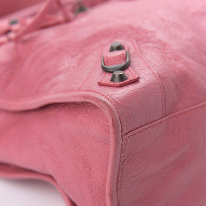 Balenciaga Agneau Classic Hardware City Rose Bombon Raspberry 12 of 13