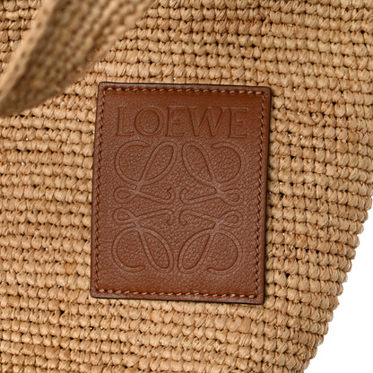 Loewe Raffia Mini Slit Tote Bag Natural Tan 6 of 11