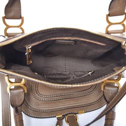 Chloe Calfskin Medium Marcie Satchel Nut 6 of 12