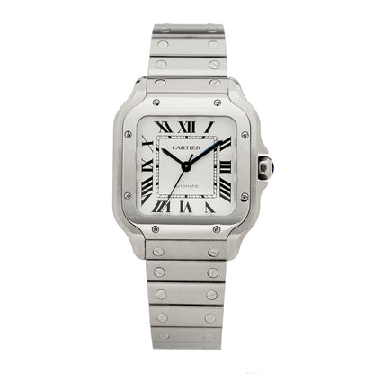 Cartier Stainless Steel 35mm Santos de Cartier Automatic Watch 1 of 5