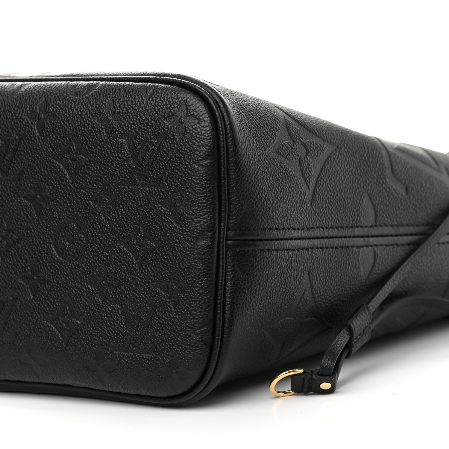 Louis Vuitton Empreinte Monogram Giant Neverfull MM Black 11 of 12