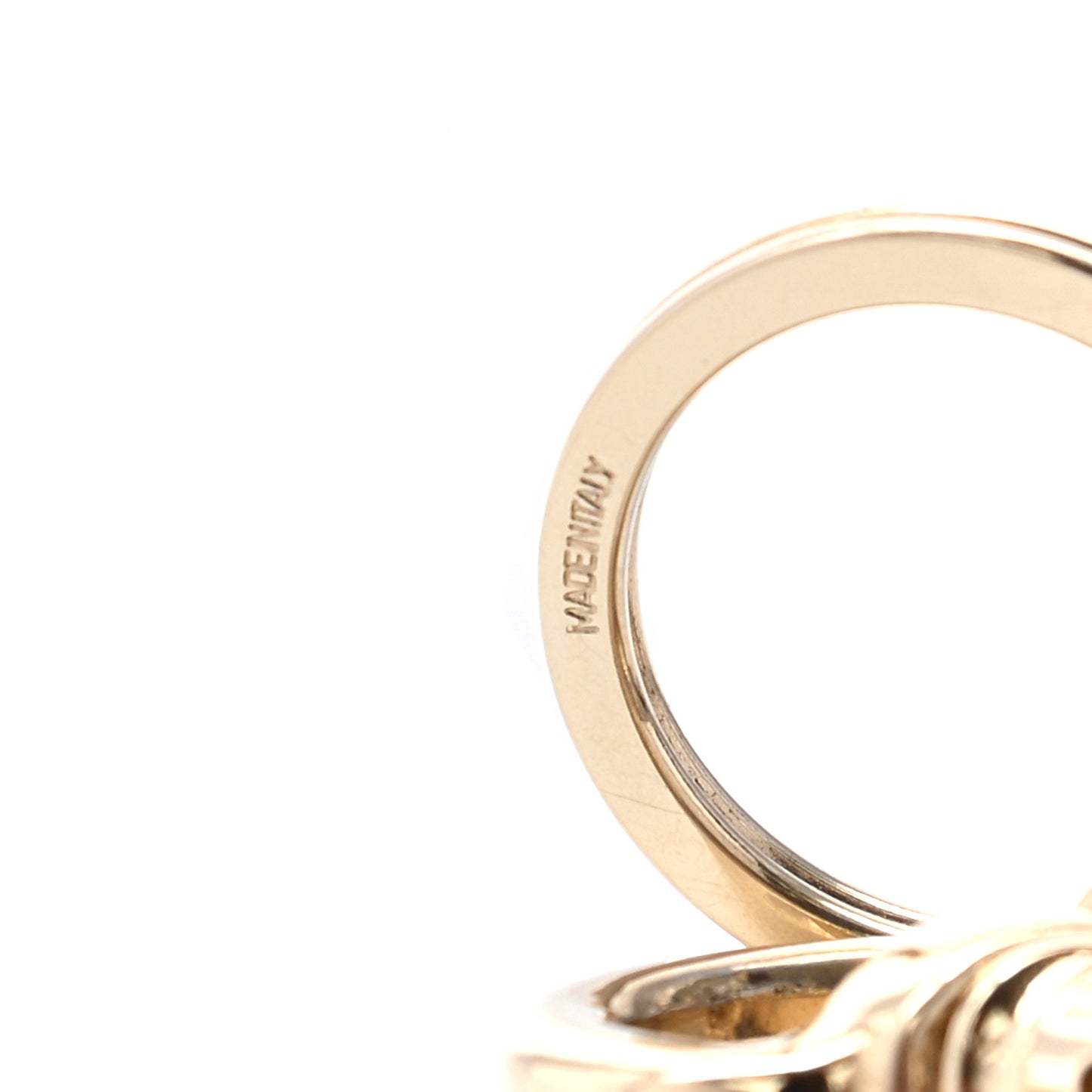 GG Supreme Monogram Dog Key Charm