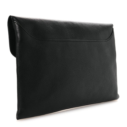 Givenchy Sugar Goatskin Medium Antigona Envelope Clutch Black Black 3 of 12
