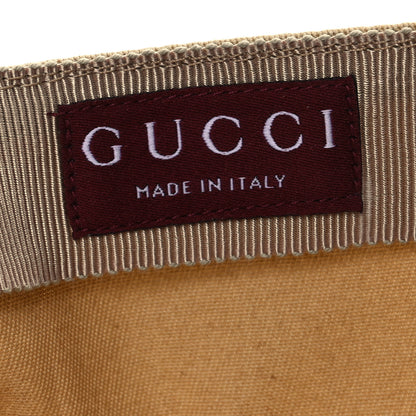Gucci Cotton Logo Baseball Hat M Camel 9 of 11