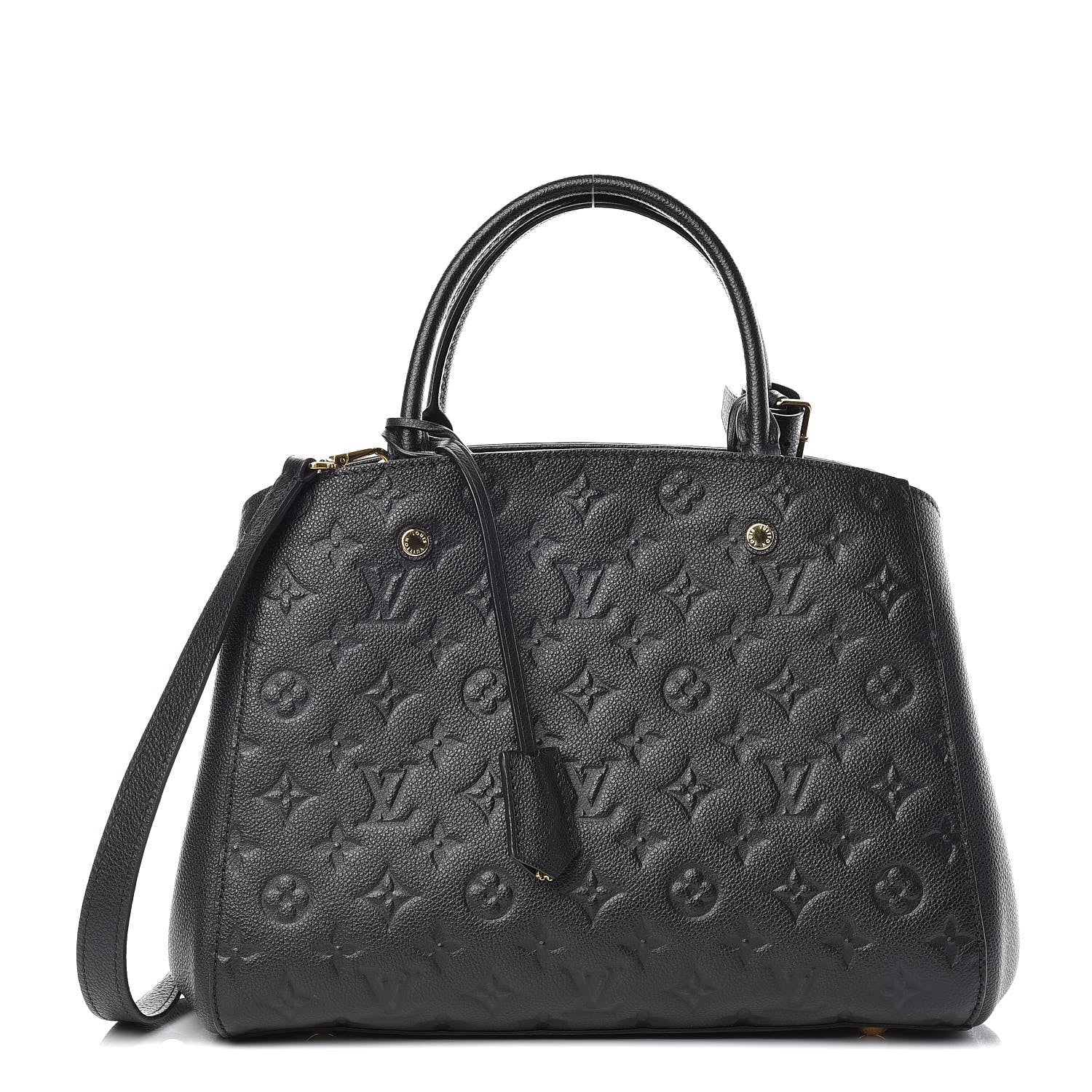 Louis Vuitton Empreinte Montaigne MM Black 1 of 12