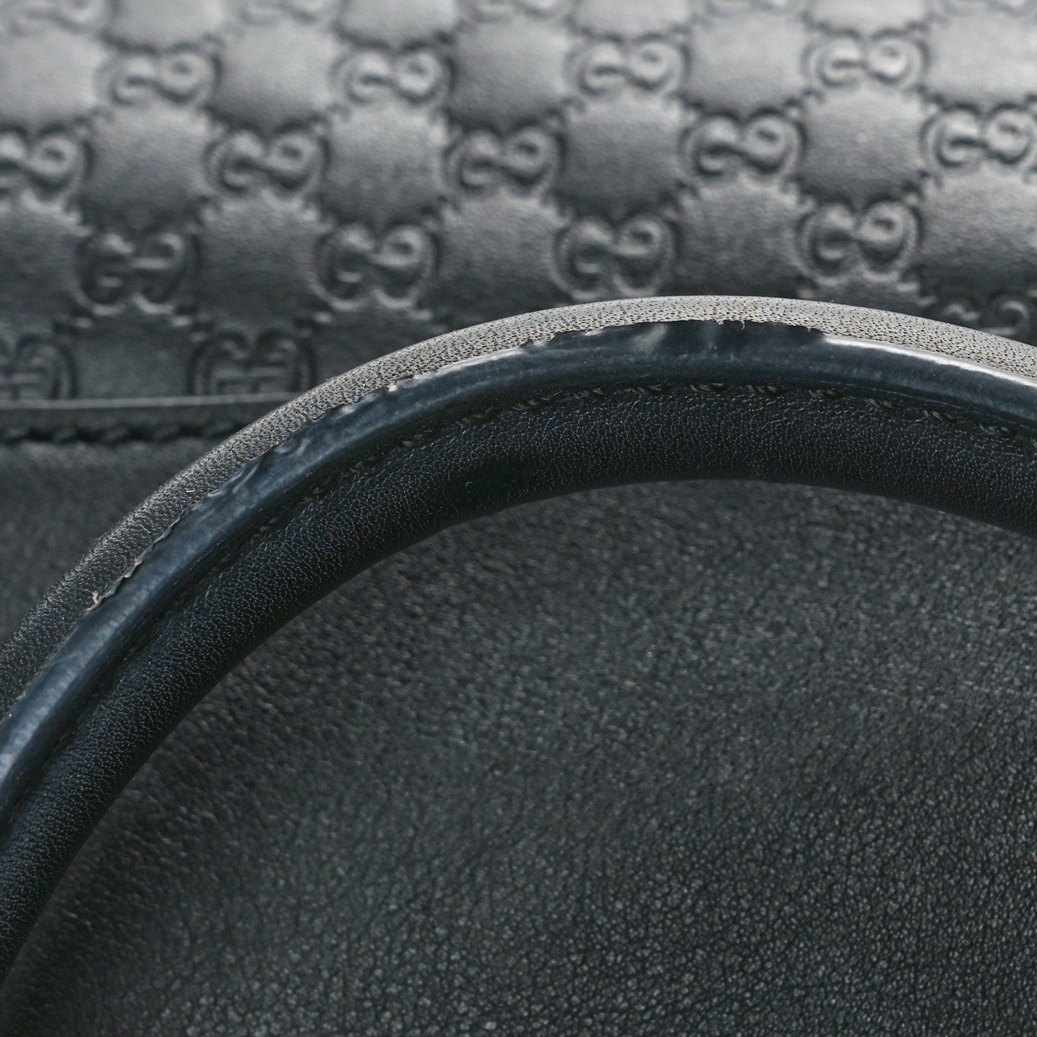 Gucci Soft Microguccissima Large Tote Black 12 of 13