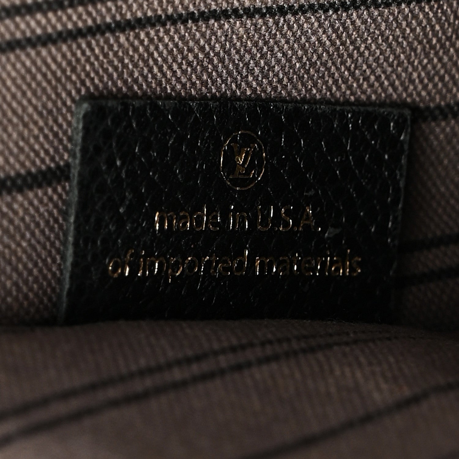 Louis Vuitton Empreinte Pochette Metis Black 7 of 10