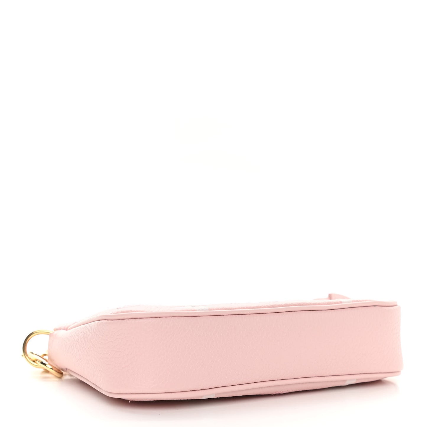 Empreinte Monogram Giant Broderies Mini Pochette Accessories Pink Creme
