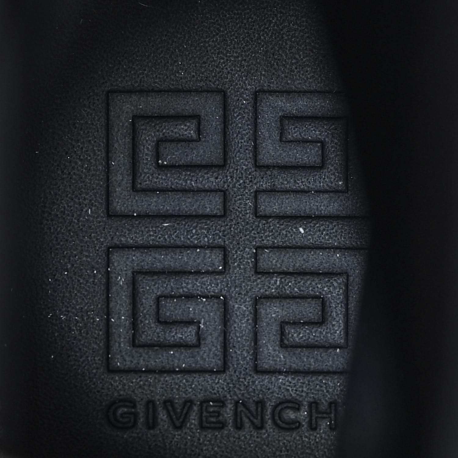 Givenchy Grained Calfskin Shark Lock Biker Ankle Boots 41 Black 6 of 7