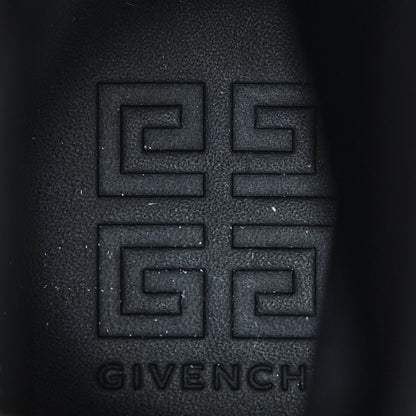 Givenchy Grained Calfskin Shark Lock Biker Ankle Boots 41 Black 6 of 7