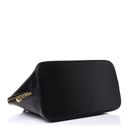 Louis Vuitton Epi Alma PM Black 4 of 11