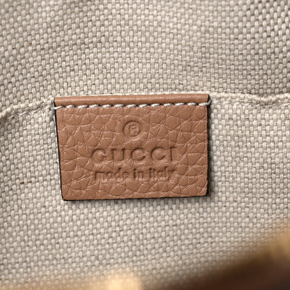 Gucci Pebbled Calfskin Small Soho Disco Bag Camelia 5 of 12
