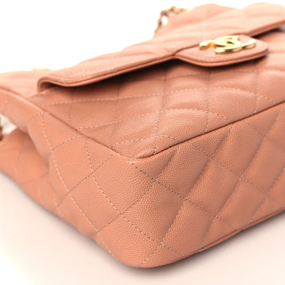 Chanel Caviar Quilted Wavy CC Hobo Beige 8 of 9