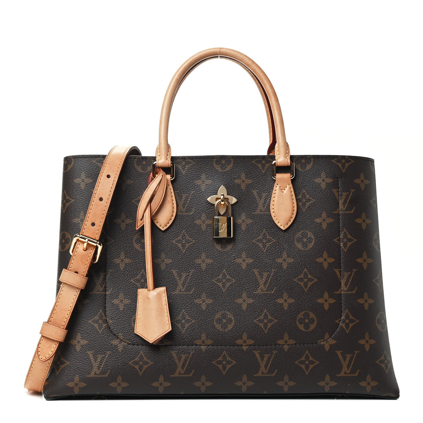 Monogram Flower Tote