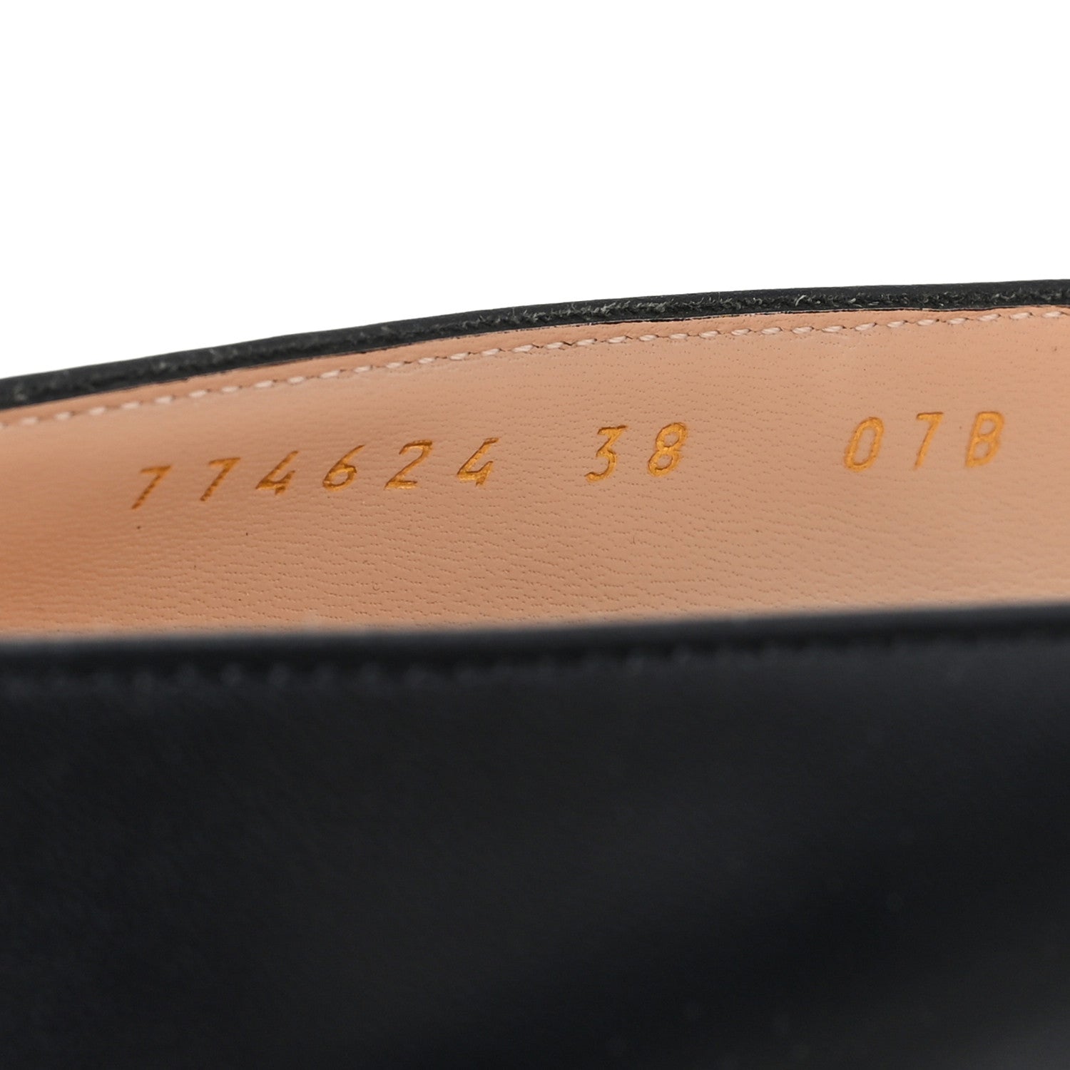 Gucci Malaga Kid Horsebit 75mm Pumps 38 Black 9 of 11