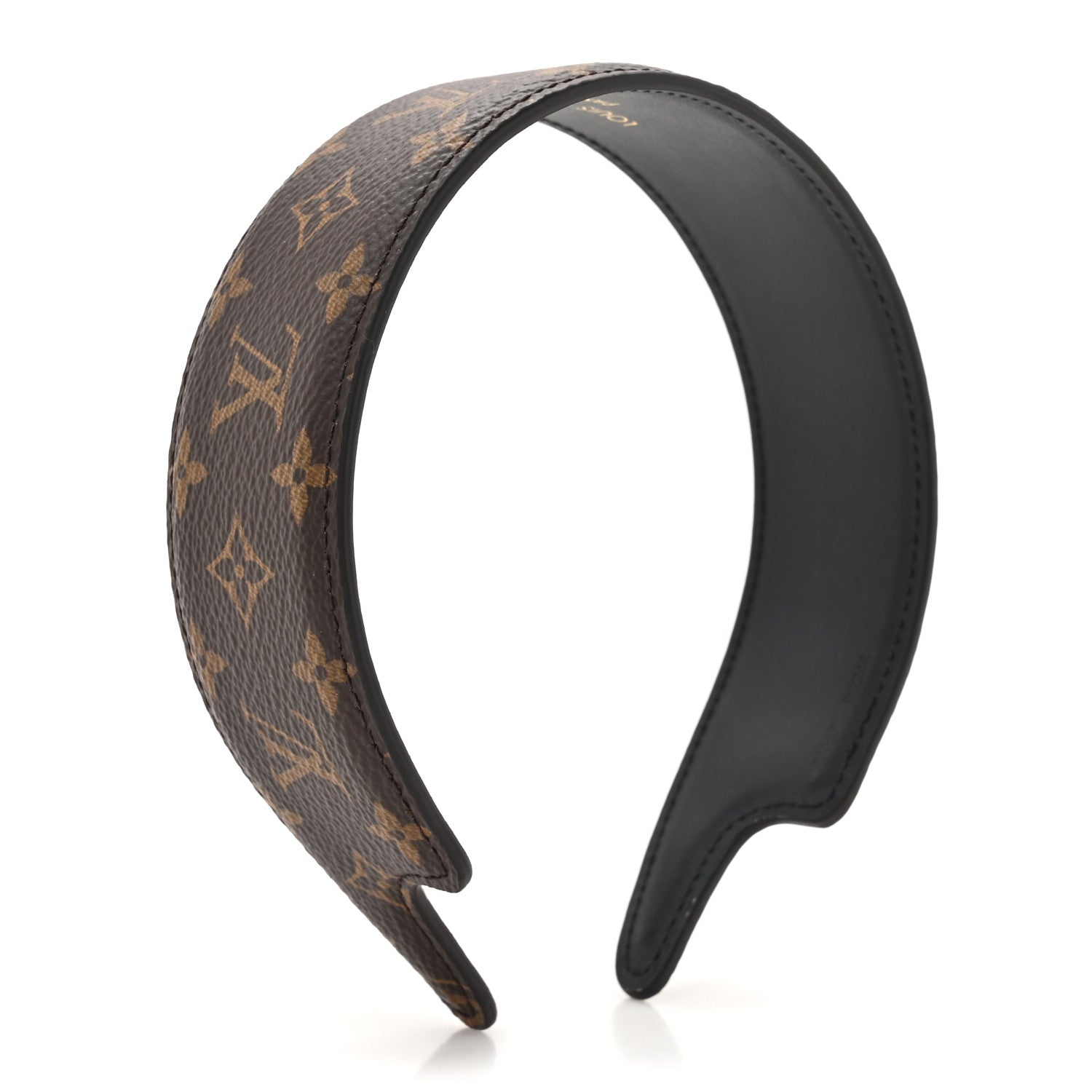 Louis Vuitton Monogram Headband Black 3 of 9
