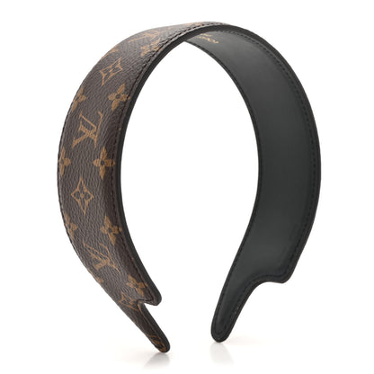 Louis Vuitton Monogram Headband Black 3 of 9