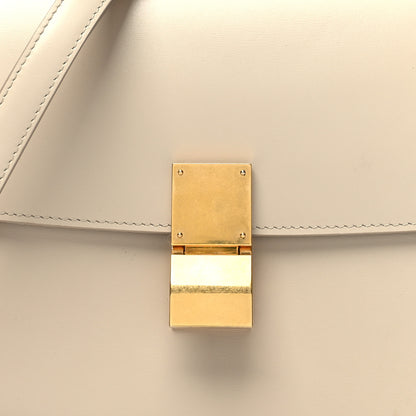 Celine Box Calfskin Medium Classic Box Flap Bag Powder 8 of 13