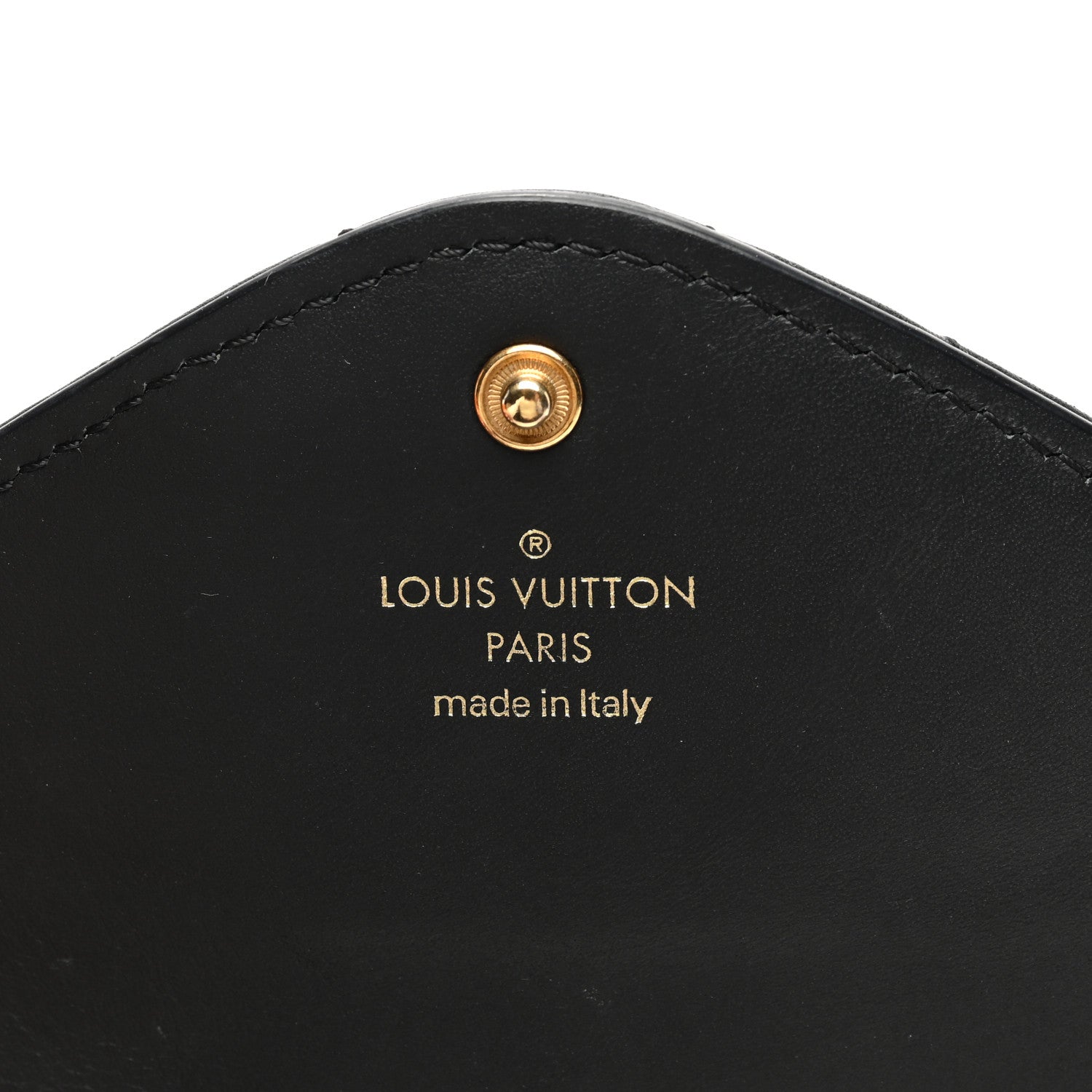 Louis Vuitton Calfskin New Wave Long Wallet Black 6 of 7