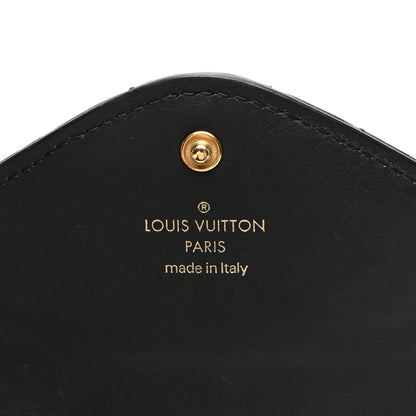 Louis Vuitton Calfskin New Wave Long Wallet Black 6 of 7