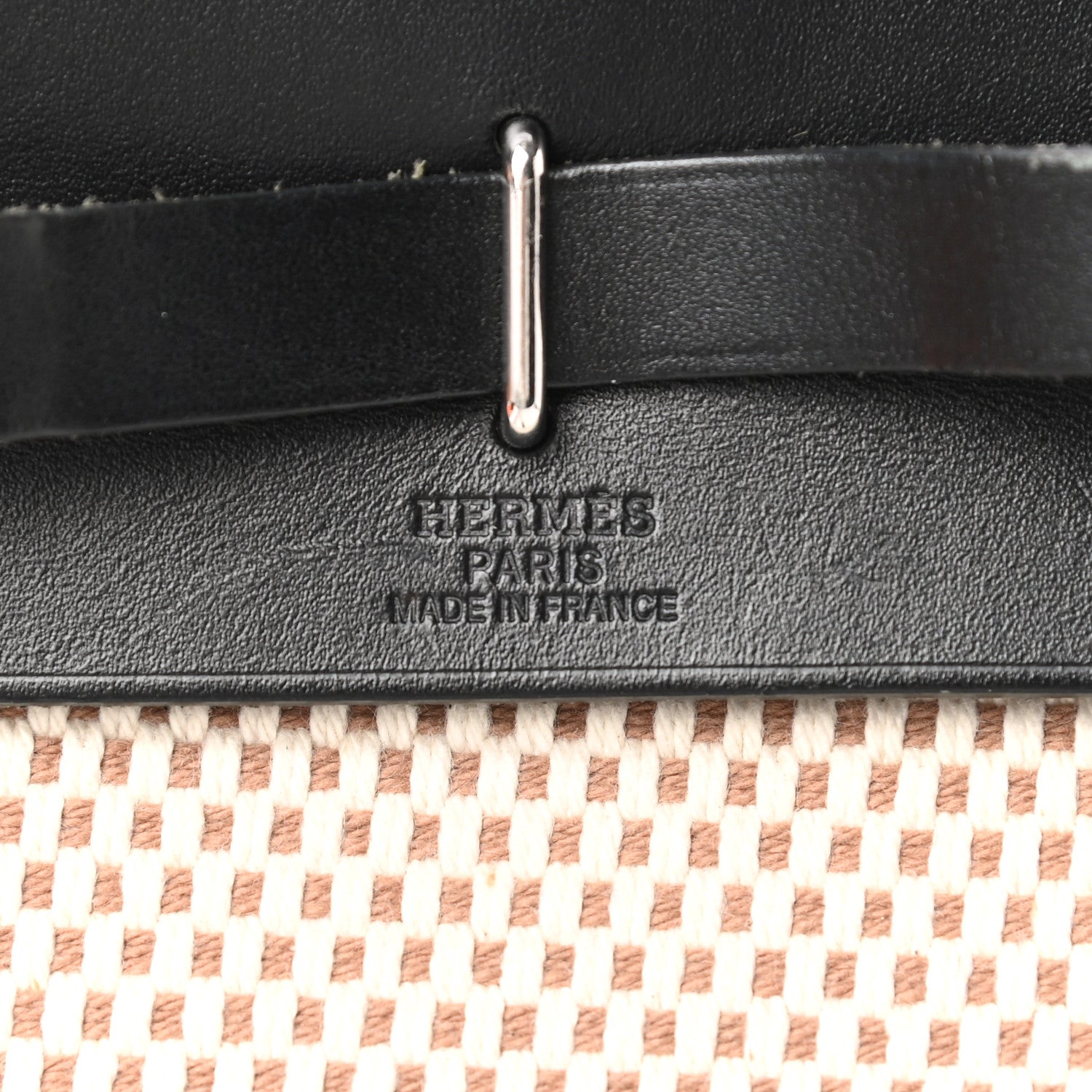 Hermes Toile Vache Calfskin Herbag TPM Ebene 7 of 14