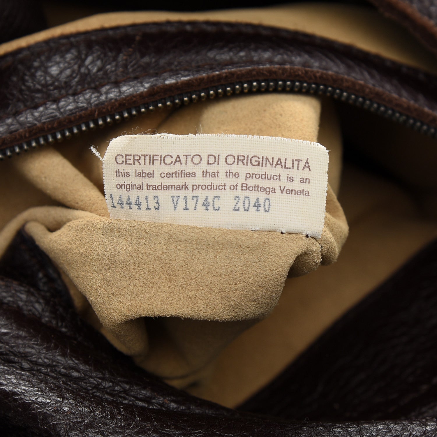 Bottega Veneta Cervo Cocker Hobo Ebano 7 of 12