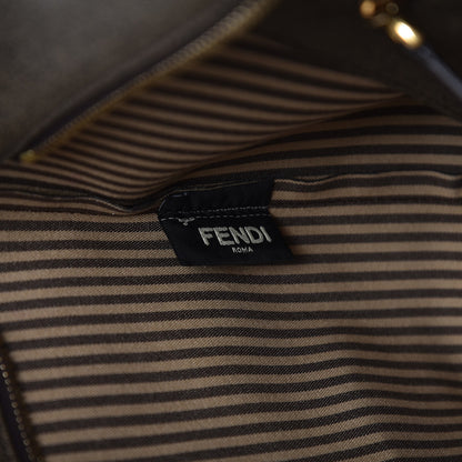 Fendi Zucca Spalmati Small Roll Tote Tobacco Moro 8 of 12