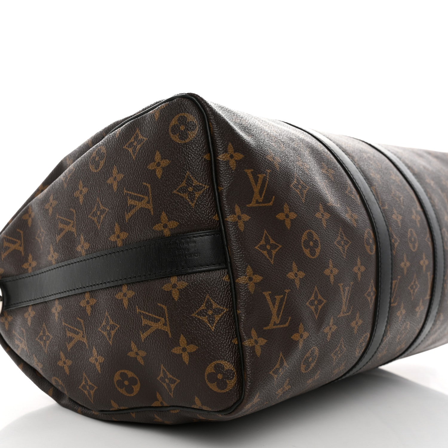Louis Vuitton Monogram Macassar Keepall Bandouliere 45 7 of 11